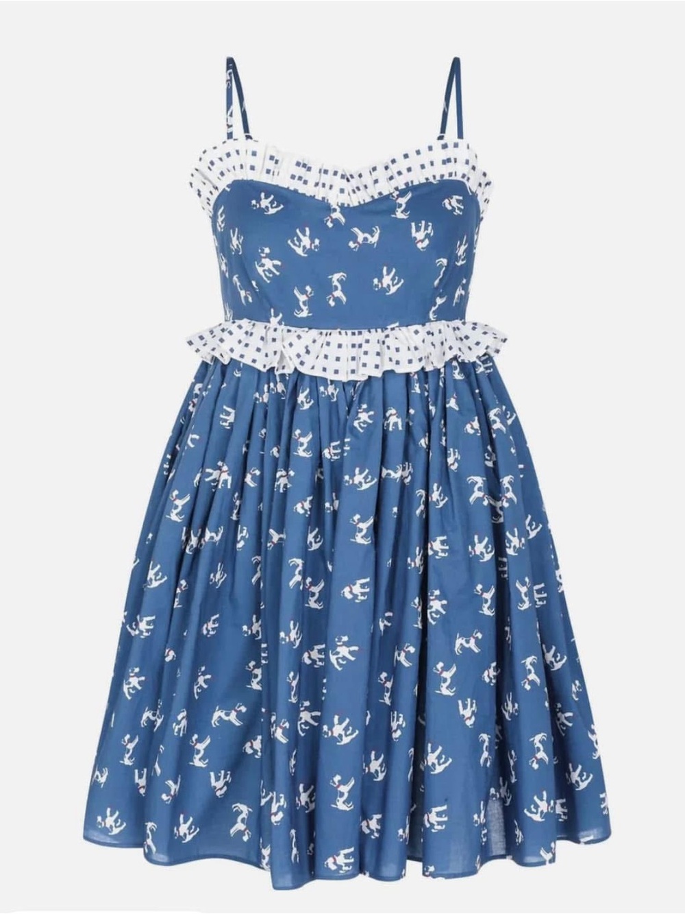 🐶 Selkie Scotty Dog Rosebud Dress RARE 🐶